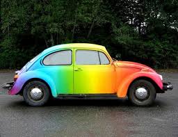 A Volkswagen Beetle